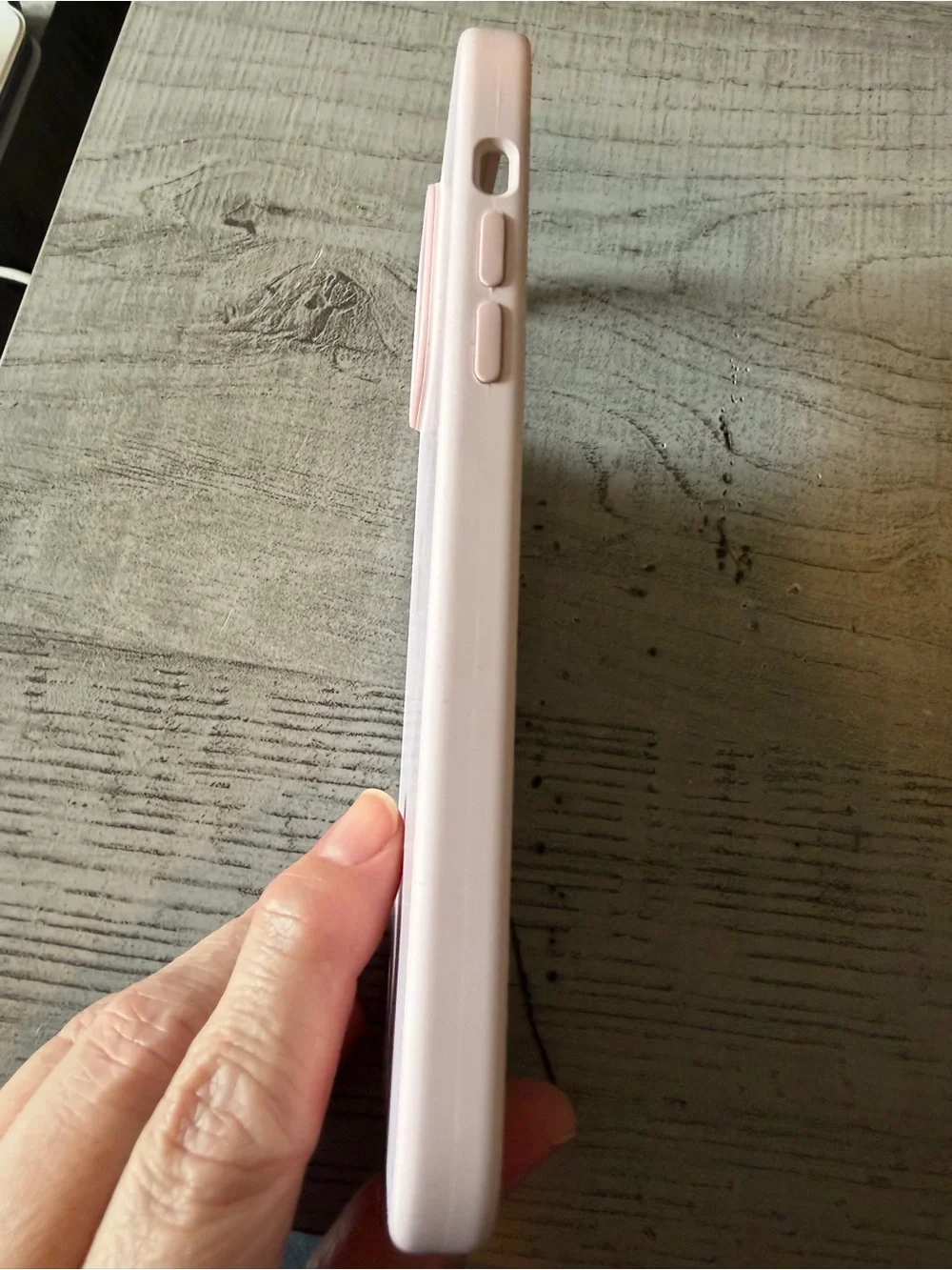 Apple Silicone iPhone Case - Light Pink-14 Pro Max